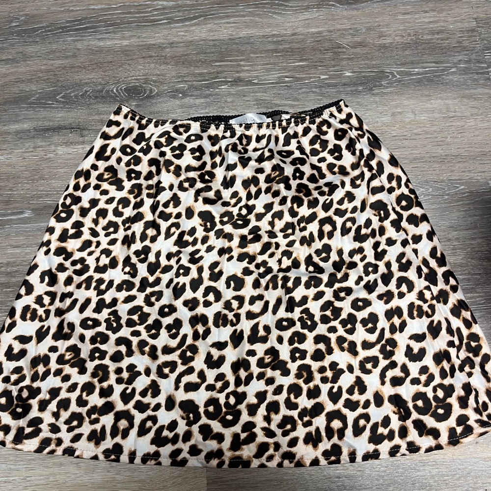 Leopard Print Women's Skirt Vestique brand